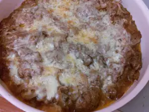 Lightly Roasted Chicken Livers with Onions and Cheese