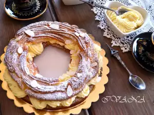 Paris - Brest, prăjitură din eclere