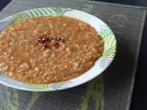 Sopa de lentejas rojas (Ezo Gelin Corbasi)