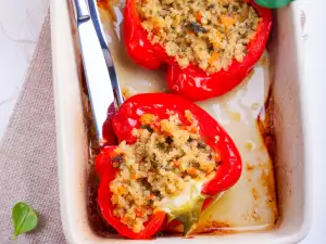 Gefüllte Paprika mit Quinoa