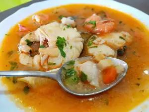 Sopa de merluza