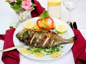 Bream with spices