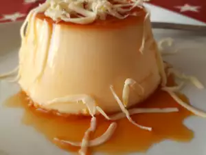 Flan sa belom čokoladom