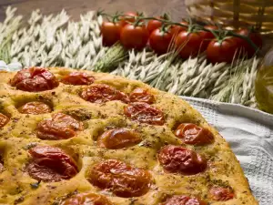 Focaccia with Tomatoes