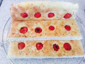 Focaccia with Pizza Dough