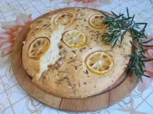 Focaccia de limón