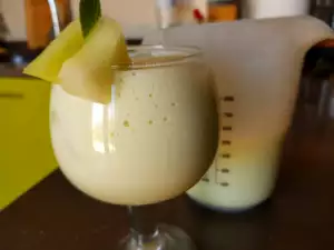 Frappé aus Honigmelone