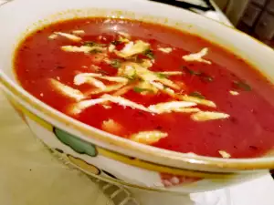 Französische Tomatensuppe