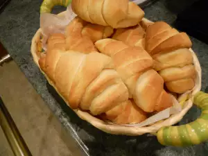 Croissants franceses de mantequilla (versión fácil)