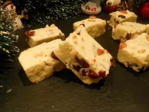 Amerikaanse Cranberry Fudge