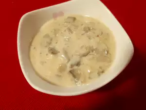 Mushroom Sauce with Marinated Mushrooms