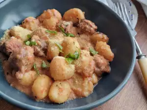 Gnocchi mit Wurst