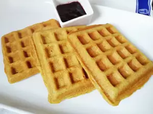 Waffeln mit Kokosmehl