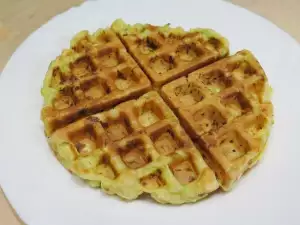 Waffeln aus Zucchini