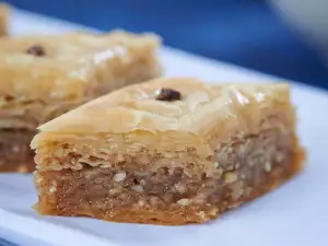 Traditionele Griekse baklava