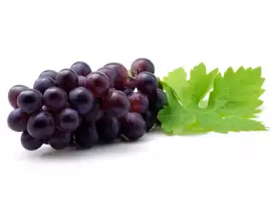 Red grapes