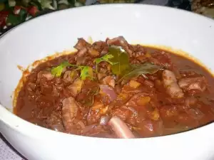 Goulash con pulpo