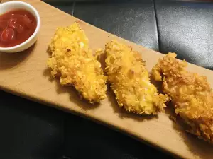 Nuggets de pollo en freidora de aire