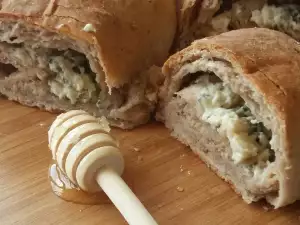 Pan de nueces y queso azul