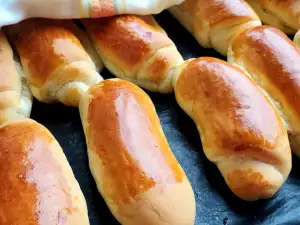 Panes caseros para hot dogs