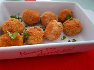 Traditionelle spanische Fleischbällchen Albondigas