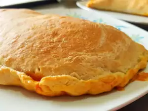 Calzone Margarita cu ou