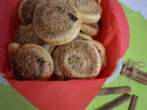 Zimtschnecken aus Blätterteig