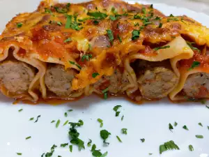 Cannelloni mit Hackfleisch