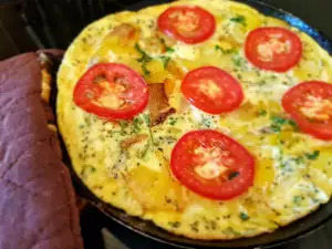 Frittata de cartofi