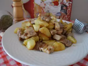 Sautierte Kartoffeln mit Speck