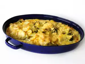 Gratin with Broccoli and Potatoes