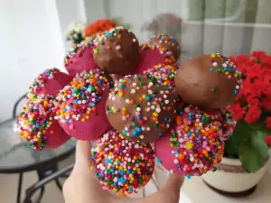 Cake pops Boeket