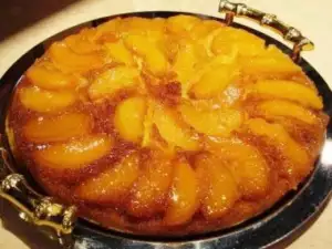 Quick Peach Cake