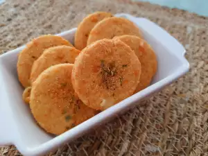 Keto crackers met amandelmeel