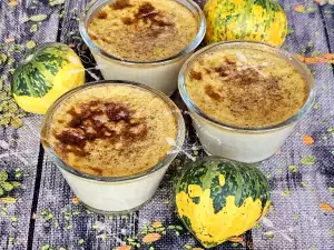 Keto Pumpkin Cream with Almond Milk