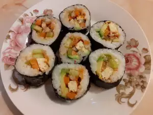 Kimbap mit Gemüse