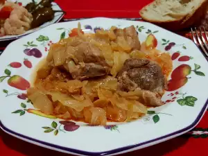 Sauerkraut mit Schweinefleisch