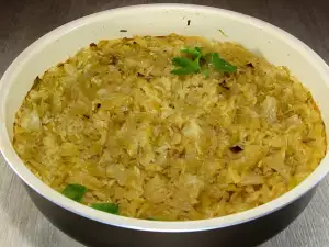 Sauerkraut with Leeks and Rice