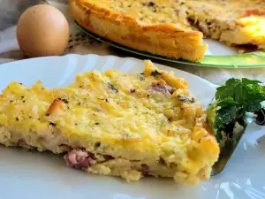 Bacon and Cheese Quiche