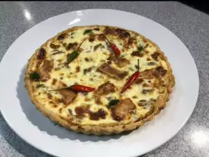 Mushroom Quiche Lorraine