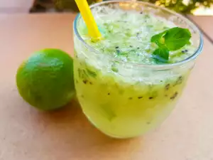 Alkoholfreier Kiwi Mojito