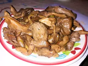 Oyster Mushrooms in Butter