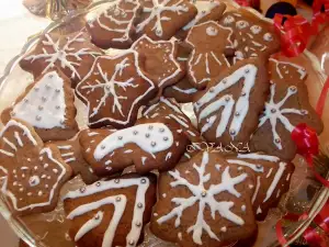 Weihnachtsgebäck mit Honig und Zimt