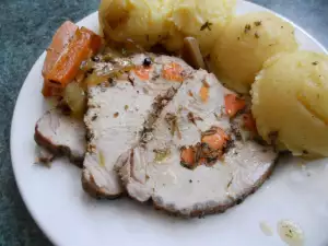 Cotlet de porc împănat