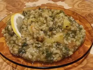 Коприва с ориз и картофи