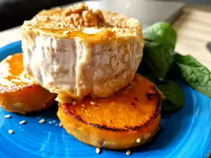 Sweet Potato with Goat Cheese