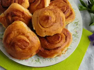 Caracolas de brioche