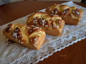 Пышный домашний кулич