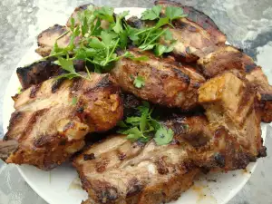 Tender and Spicy Pork Ribs