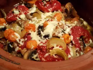 Tender Pork Steaks in a Clay Pot